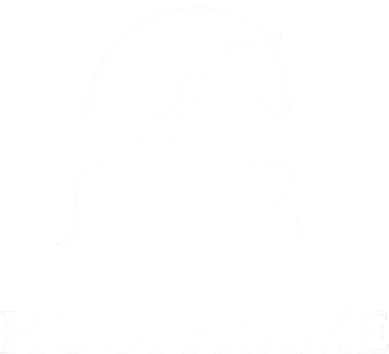 Hoofframe logo white